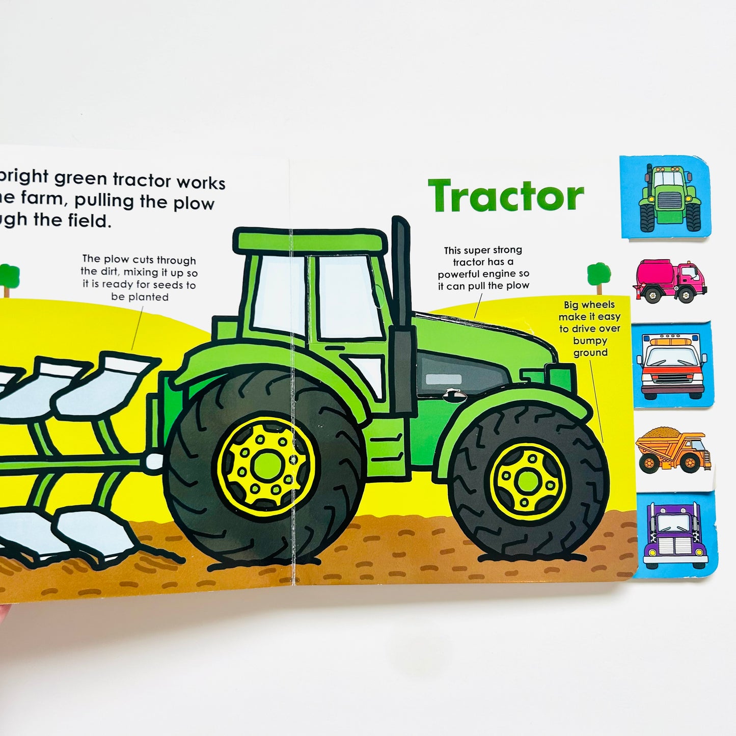 Lift-the-Flap Tab: Trucks