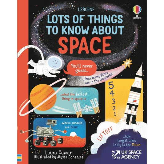 Usborne Lot's of Things to Know About Space