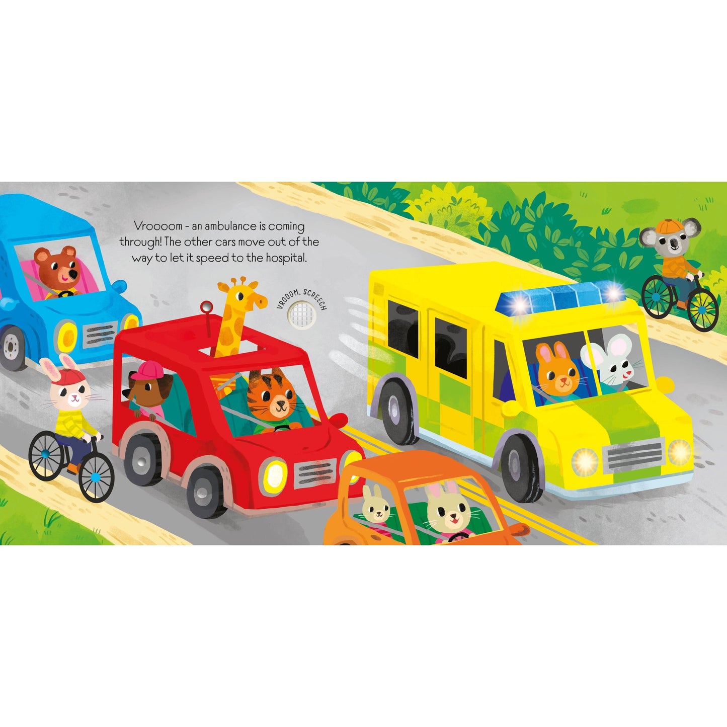 Usborne Lights and Sounds Emergency Vehicles