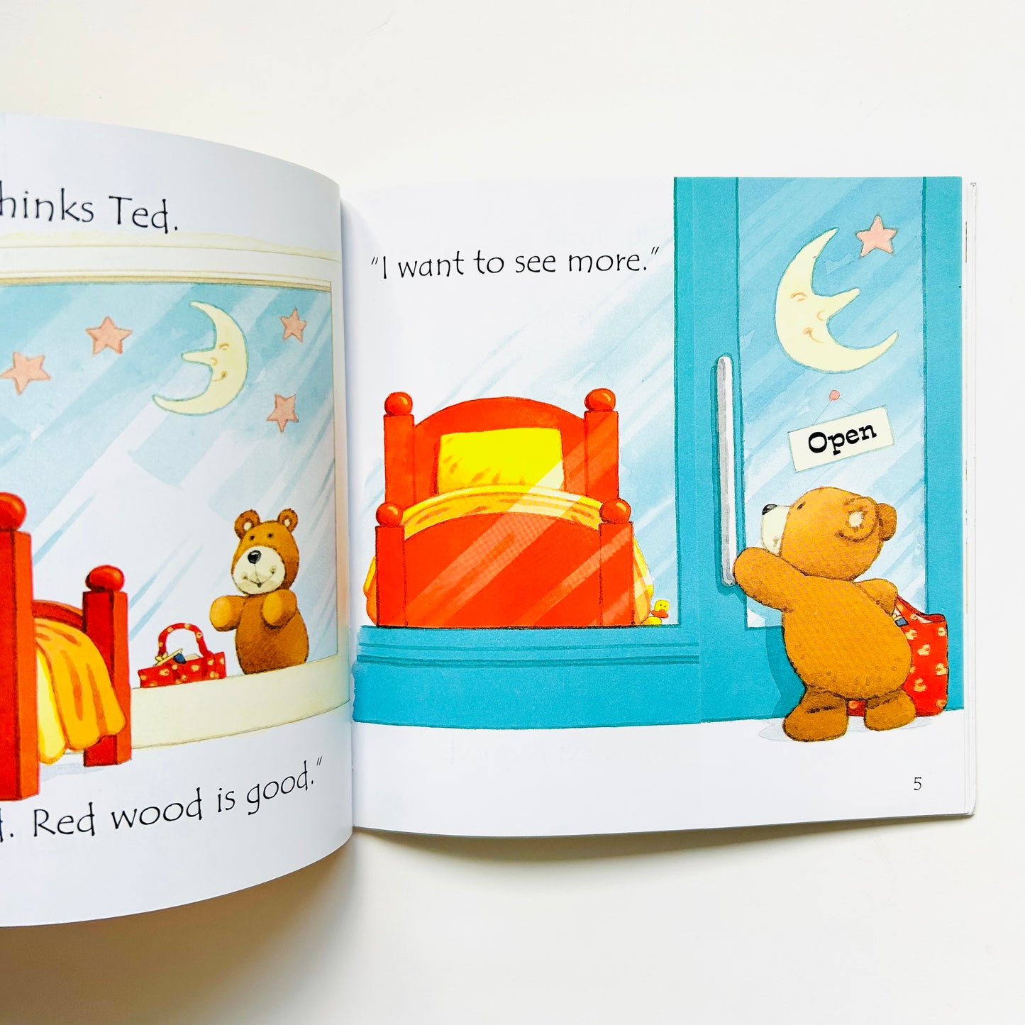 Ted in a Red Bed (Phonics Readers)