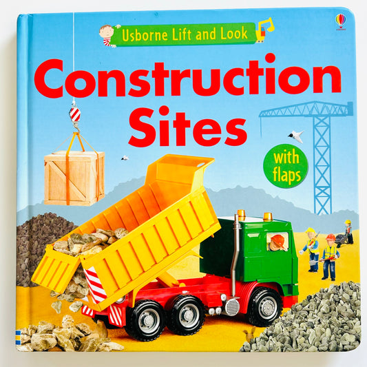 Usborne Lift and Look: Construction Sites