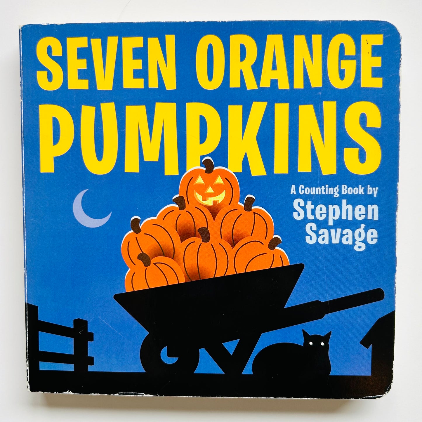 Seven Orange Pumpkins