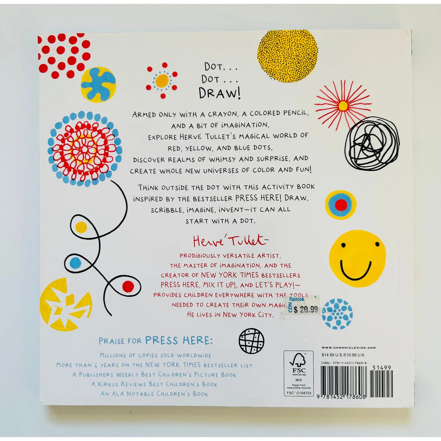 Draw Here: An Activity Book