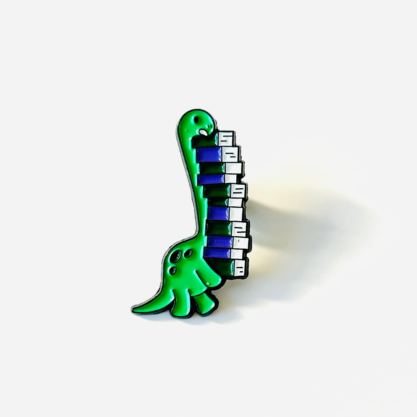 Dinosaur Book Pin