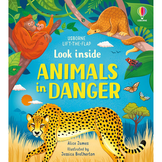 Usborne Look Inside Animals in Danger