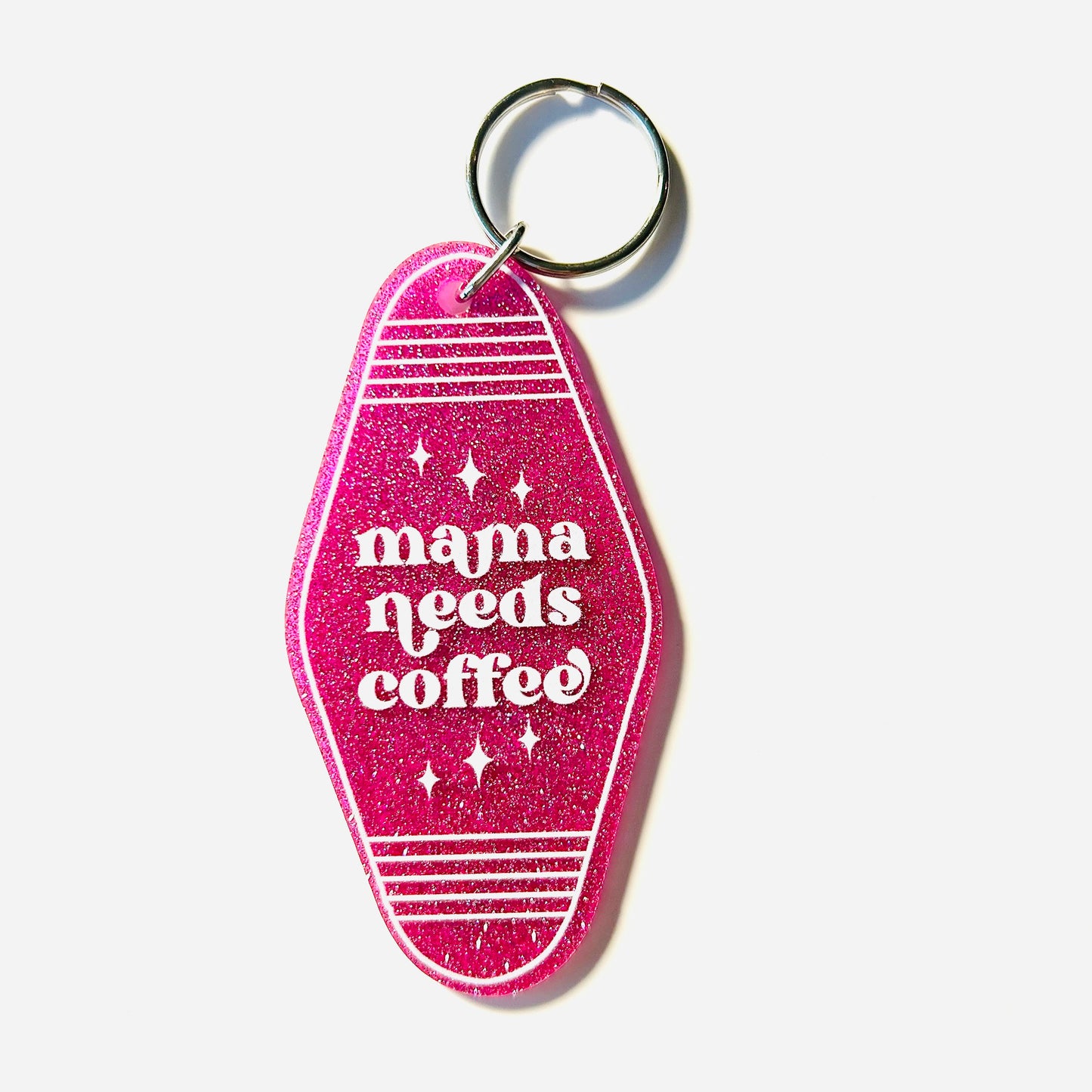 Mama Needs Coffee Keychain