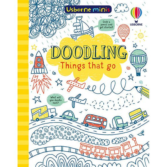 Usborne Minis Doodling: Things That Go