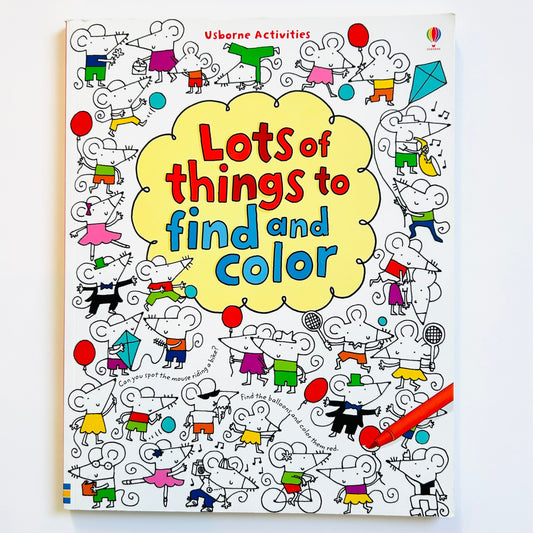 Usborne Activities: Lots of Things to Find and Color