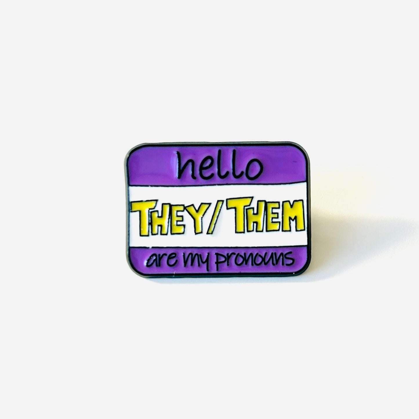 They/Them Pin