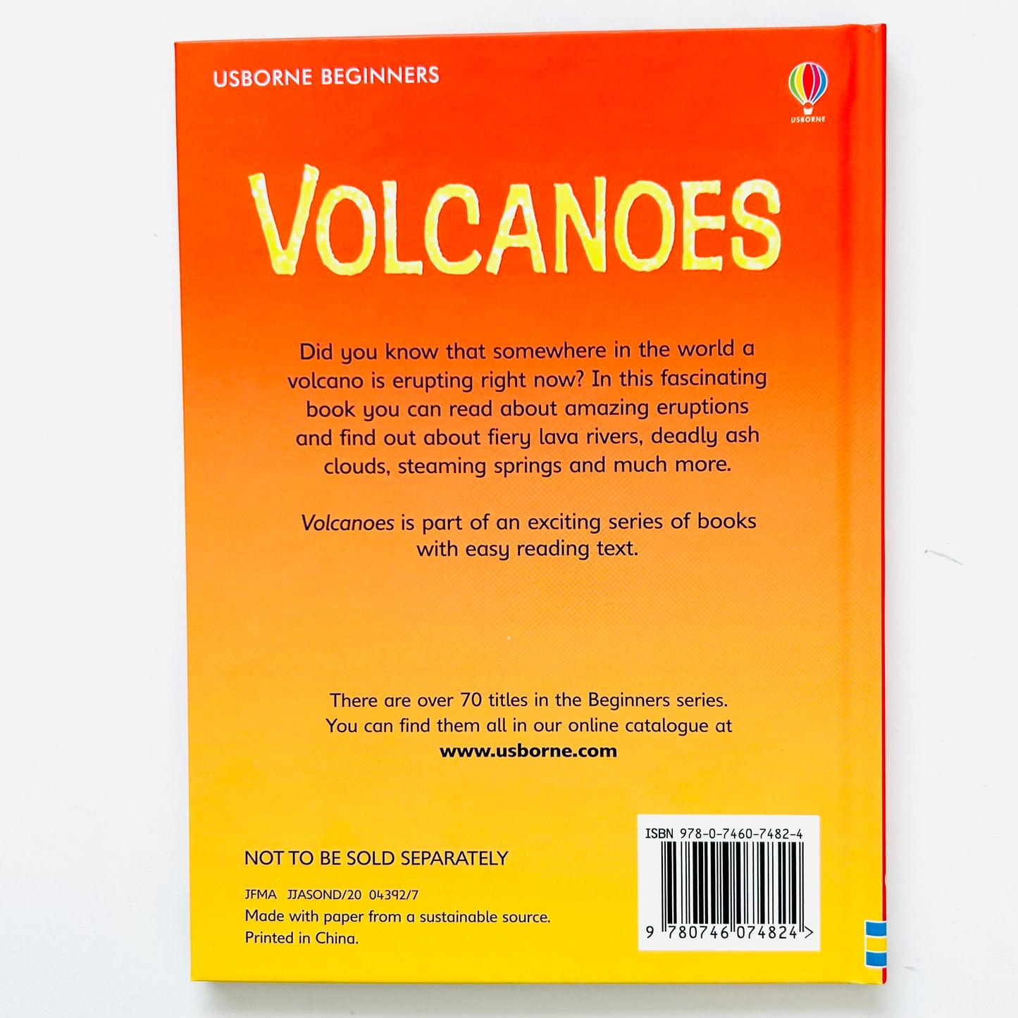 Usborne Beginners: Volcanoes