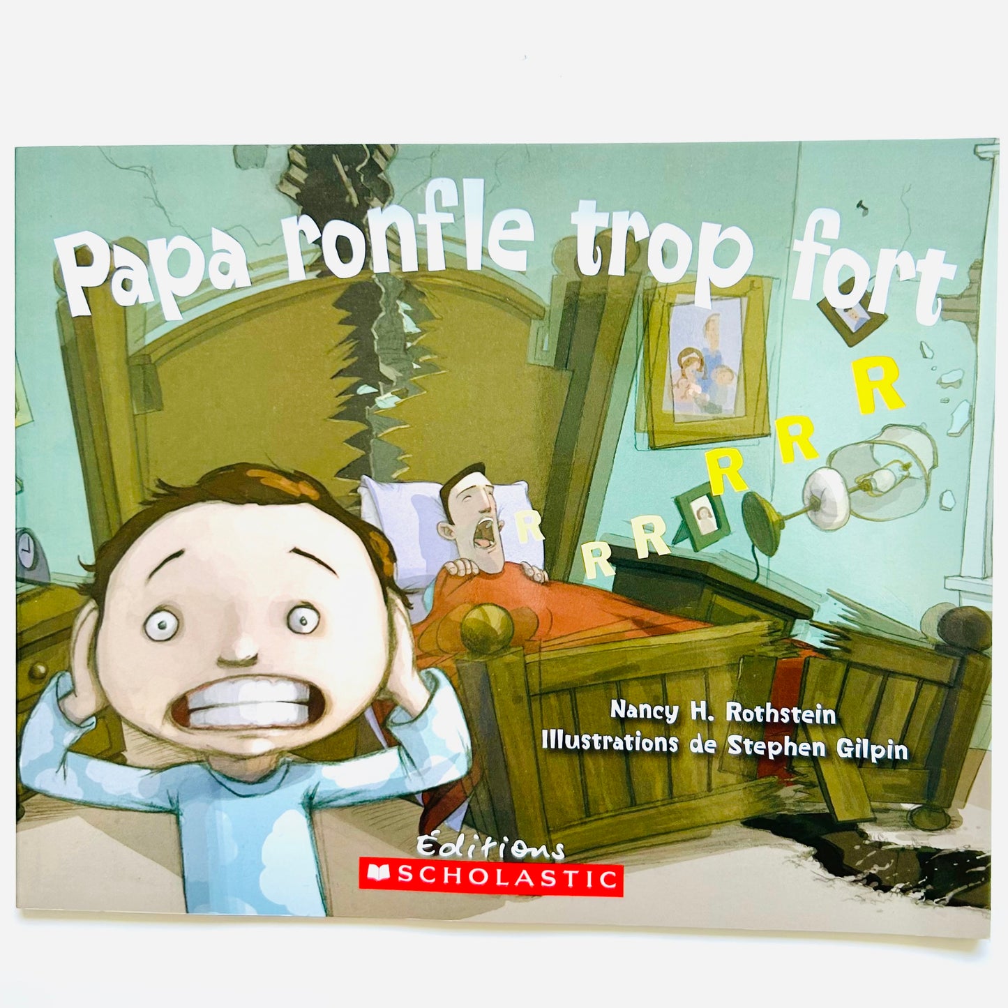 Papa ronfle trop fort