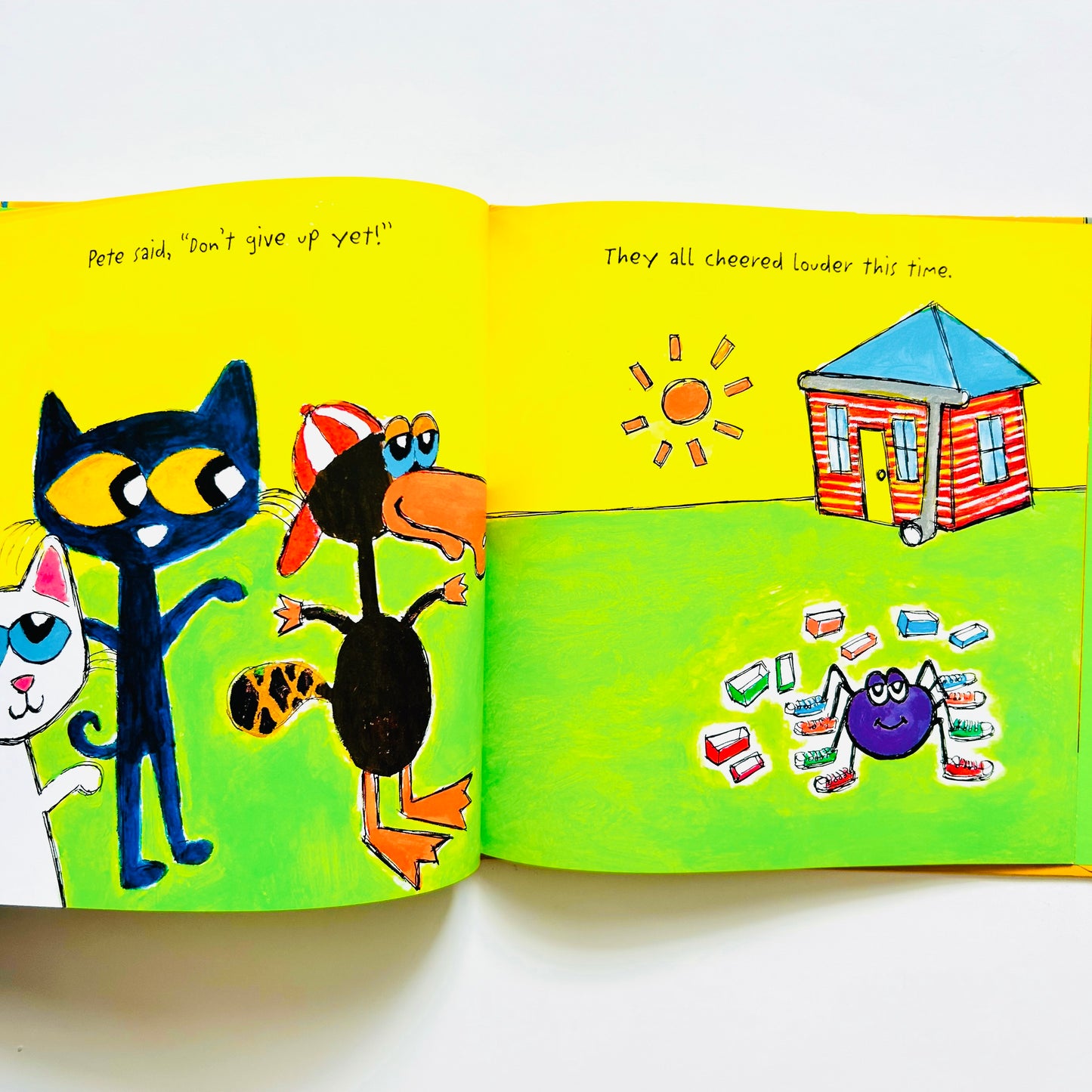 Pete the Cat and the Itsy Bitsy Spider