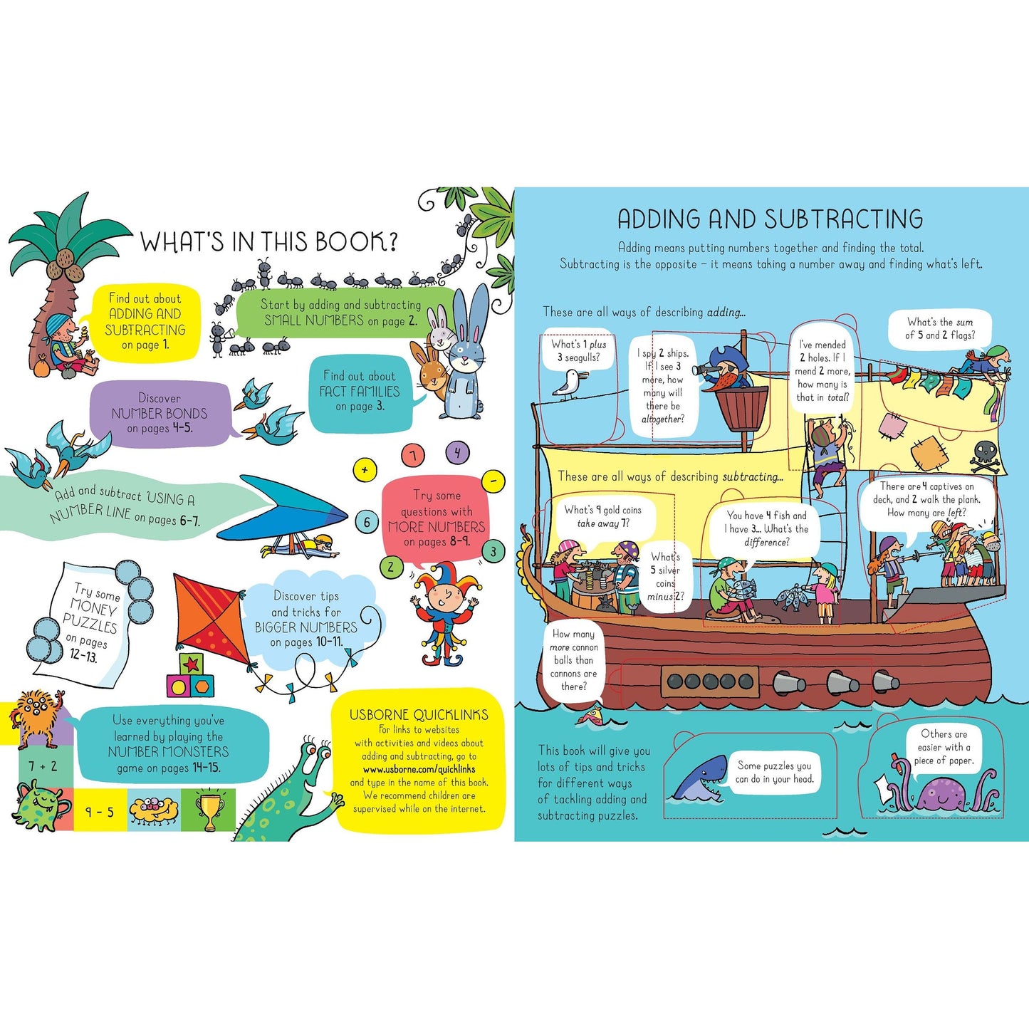 Usborne Lift-the-Flap Adding & Subtracting