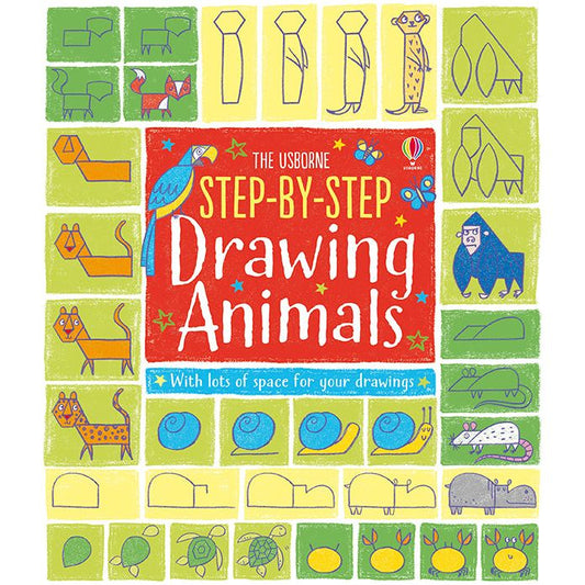 Usborne Step-By-Step Drawing Animals