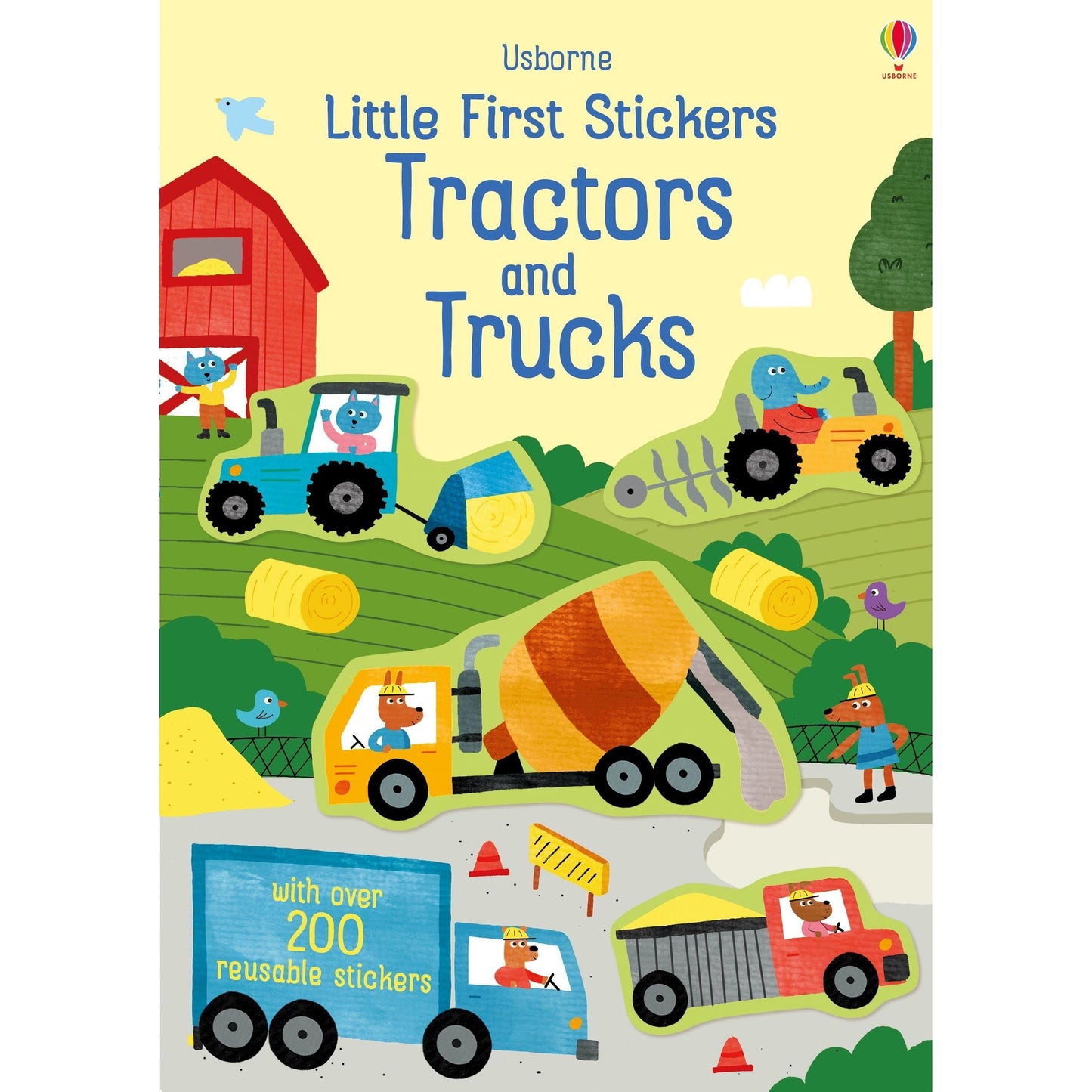 Usborne Little First Stickers: Tractors and Trucks